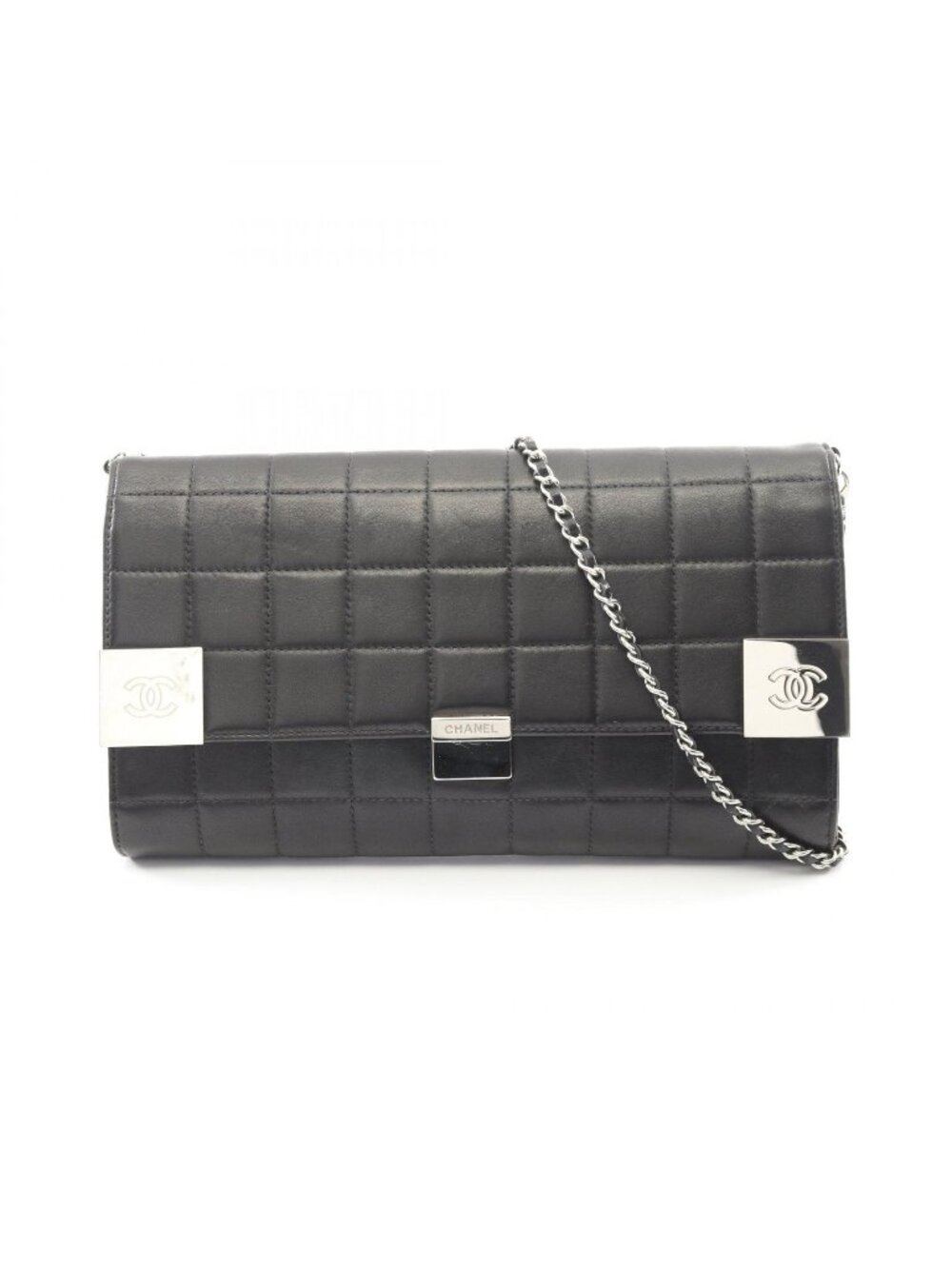 Chanel Shoulder Bag Koba Black Lambskin Che